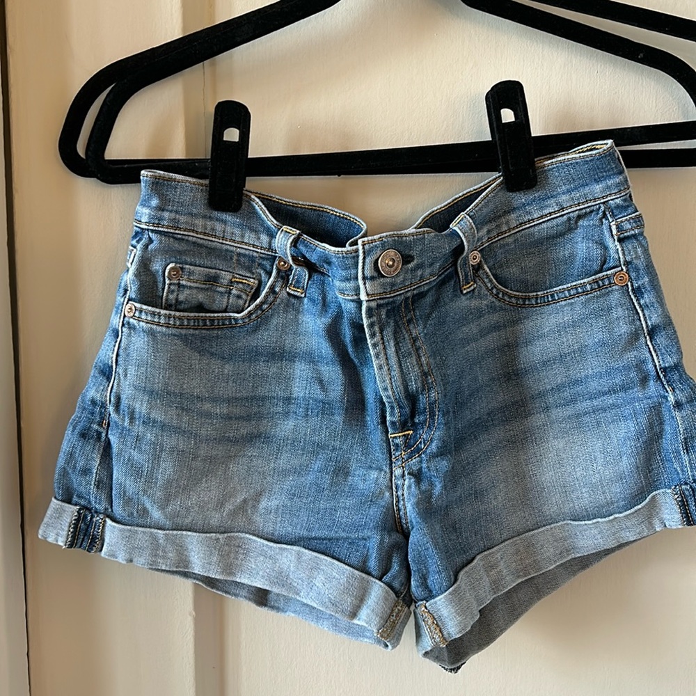 7 for all mankind  Jean/ denim shorts size 27